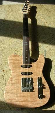 Flame front custom telecaster