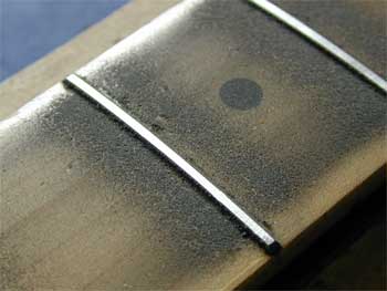 Telecaster frets after leveling